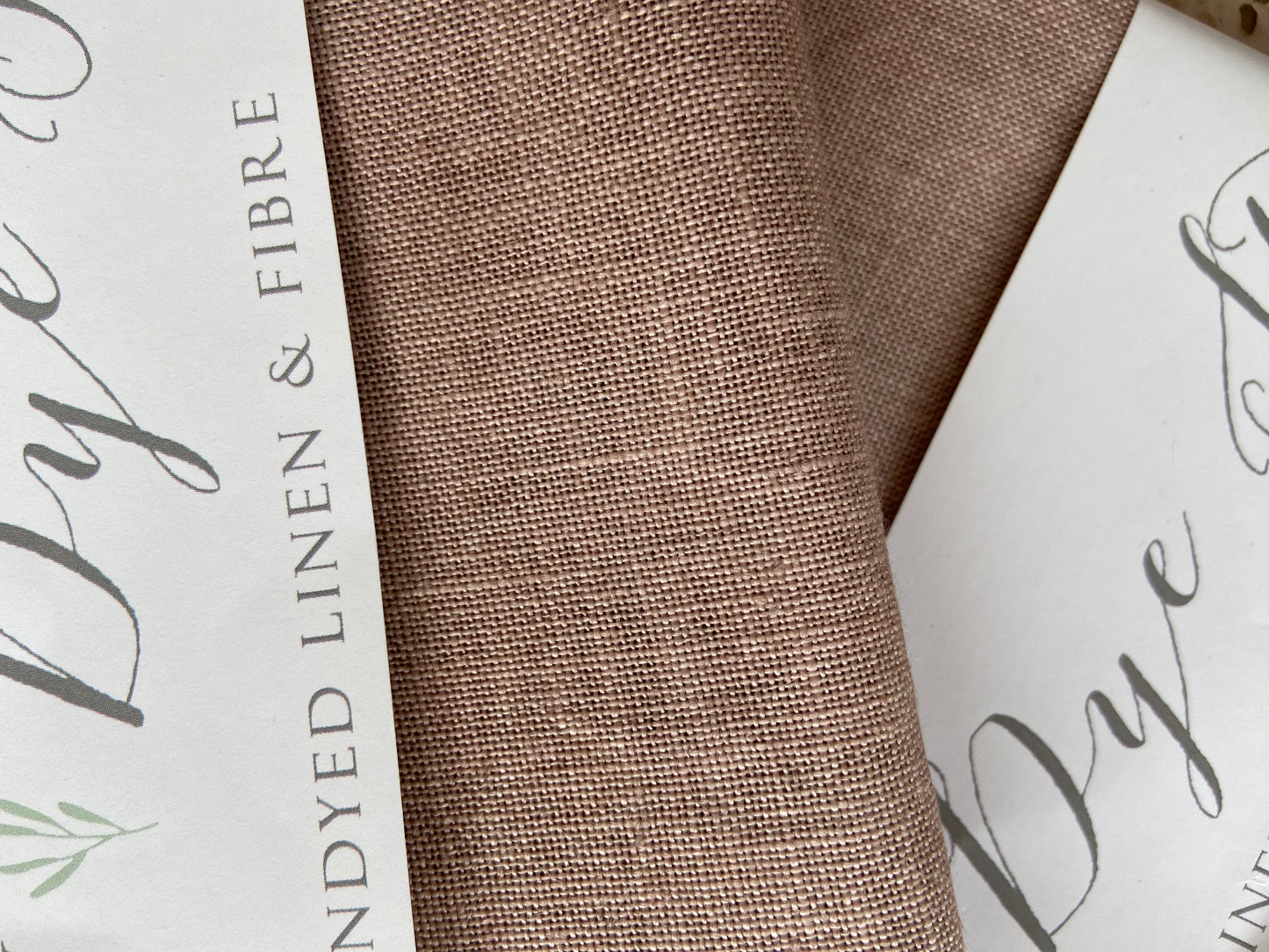 WGLY Hand dyed linen - April Club colour - 36 count