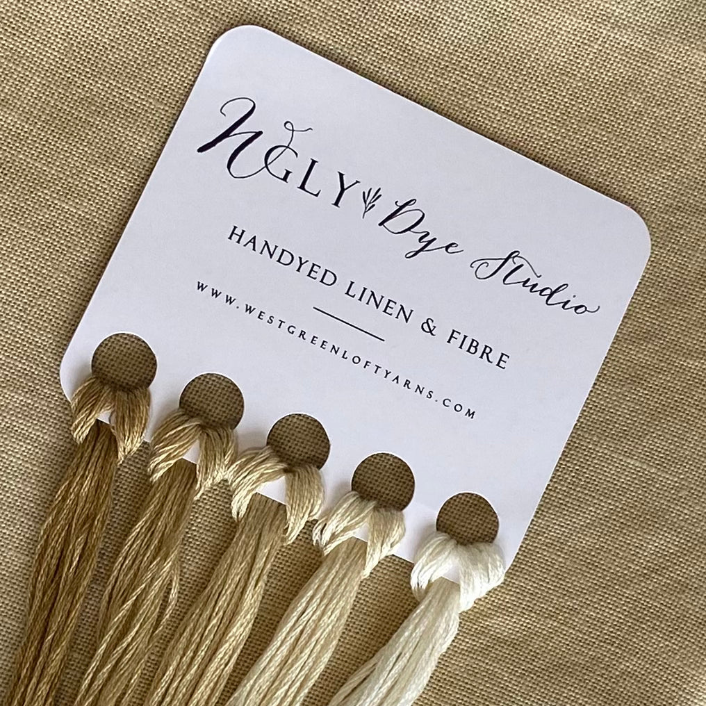 WGLY Floss pack of 5 skeins - Barley field
