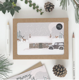 Bothy in the Snow Card  - 8 Pack