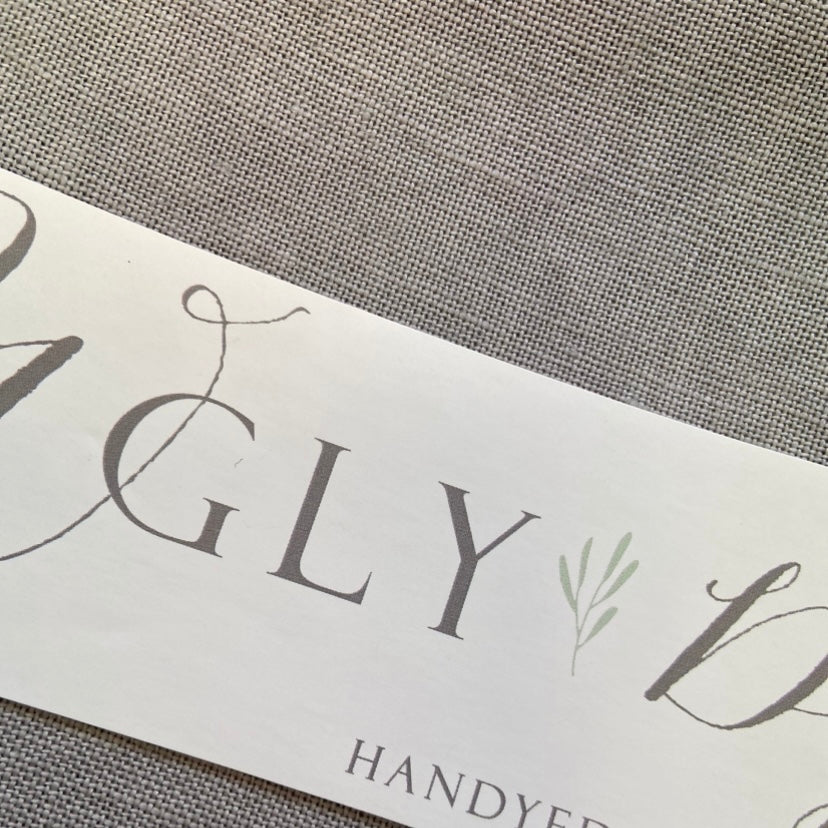 Tin Cup WGLY Hand dyed Linen 32 count