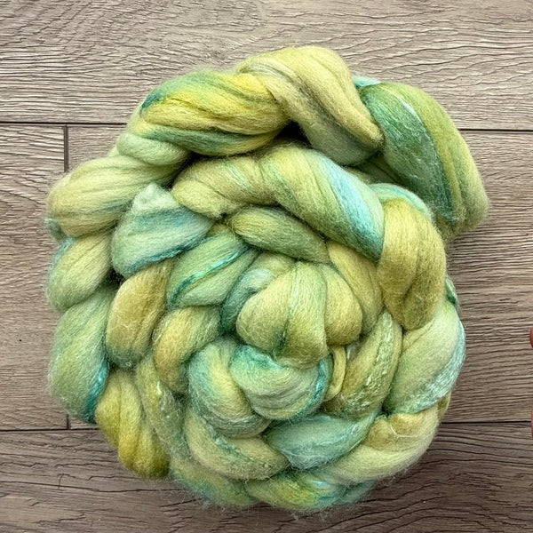 Sea nymph -  100g Merino Silk Roving