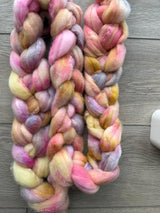 Sweet Pea -  100g Merino and Silk Roving