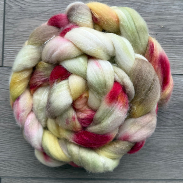 Jane Bennett 100g Merino Silk Roving