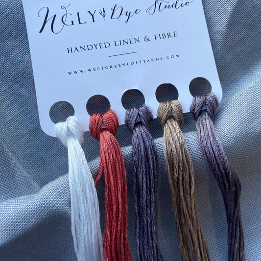 WGLY Floss pack of 5 skeins - Essential neutrals
