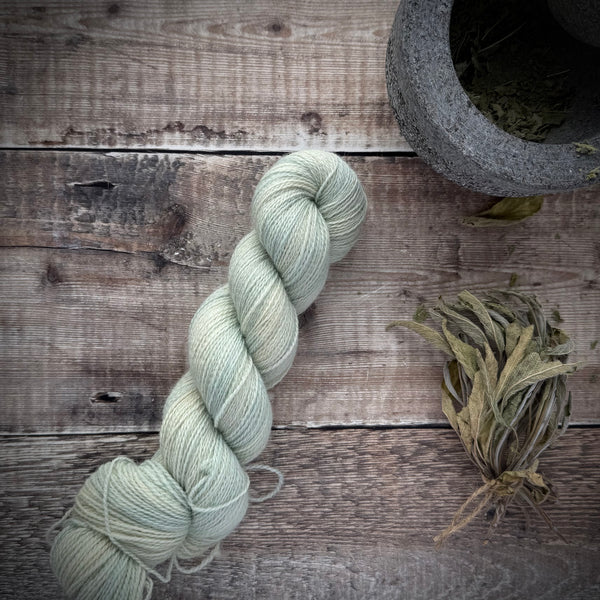 Wild Fibre No. 1 — Naturally Dyed British Wool - Botanical Lichen
