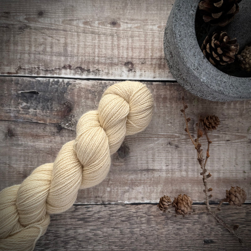 Wild Fibre No. 9 — Naturally Dyed British Wool (Cutch)