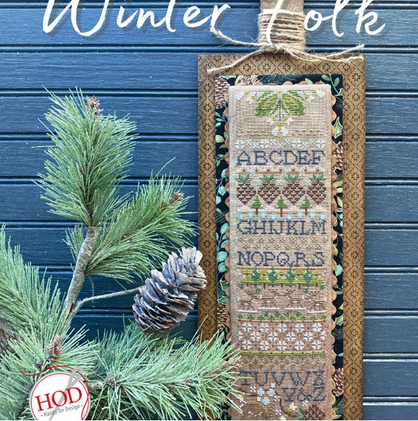 Winter Folk  by Hands on Design - ready to ship