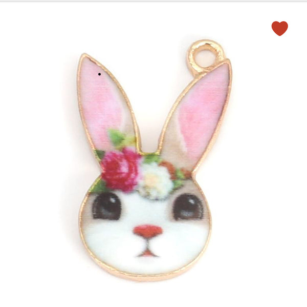 Vintage Rabbit Progress Keeper/Stitch Marker